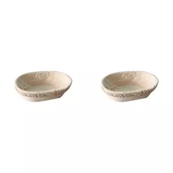 Овальные инструменты для выпечки Banneton из ротанга, корзина для расстойки хлеба, ферментация теста (С)