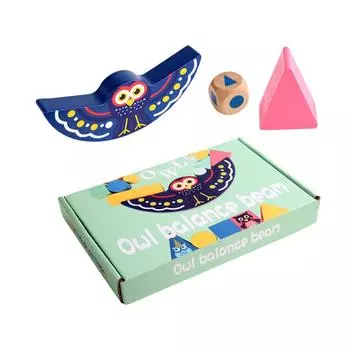 Owls Animals In Colors Balanced Layering High Game Used For Early Education And Brain Development, Suitable For Children, Helps In The Cultivatio One Size