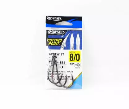 Owner 5169 Aki Twist Hook Размер 8/0 (9933)