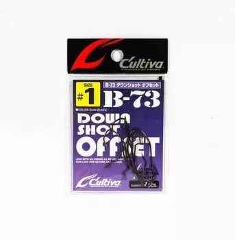 Owner B-73 Worm Hook Down Shot Off Off Off, размер 1 (1157)