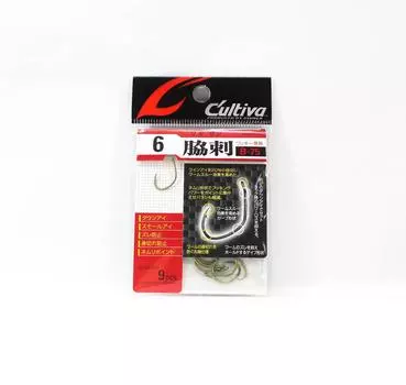 Owner B-75 Worm Hook Wakizashi Wacky Размер 6 (6352)