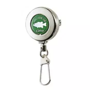 OWNER Key Reel Pin-on Reel Cultiva Green PIN-202 89620