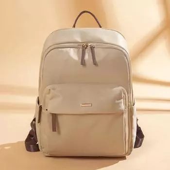 Oxford Cloth Backpack Large Capacity Female Commuter Business Computer Backpack Simple Leisure Student Bag