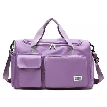 Oxford Nylon Duffle Bag Foldable Large Capacity Handbag Portable Travel Luggage Bag Trip Style 3