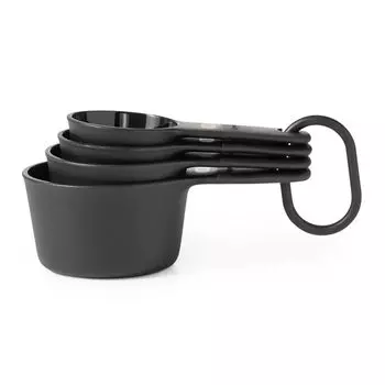 OXO Measuring Cup Set of 4 Softworks Measuring Cups Measuring Cup Dishwasher Safe Black [Item] чёрный
