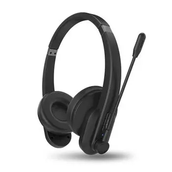 OY632 Bluetooth-наушники с микрофоном, беспроводная гарнитура, головные наушники с шумоподавлением чёрный