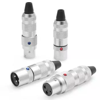 Oyaide Electricity XLR Connector 4 pcs Focus 1