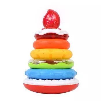 Oz Toy Melody Свеча Торт Кольцо Штабелирование Корейские детские игрушки