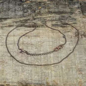 Ожерелье-цепочка из электроформованной меди, регулируемая цепочка от 18 до 20 дюймов, цепочка ручной работы, медные ювелирные изделия, изготовленные методом гальванопластики, цепочки для подвески, изготовленные методом гальванопластики