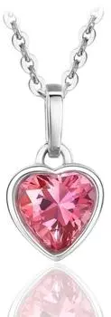 Ожерелье EverFlawless Heart из 18-каратного белого золота с натуральным топазом, комплект из 3 предметов для женщин