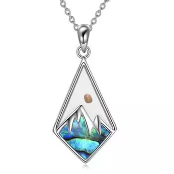 Ожерелье и серьги из нержавеющей стали Simple Faith Geometric Hill Mustard Seed