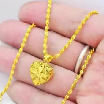 Ожерелье Love для женщин, модное, универсальное, в национальном стиле, свадебное, первое, подвесное, на ключицу, цепочка