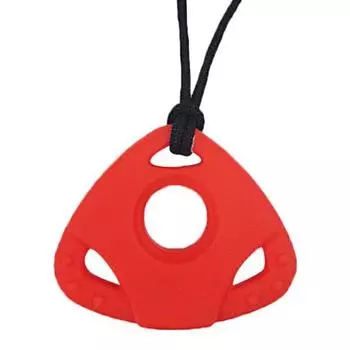 Ожерелье с подвеской Agaphra Mom s Teether Try, красное, 1 шт., корейские детские товары