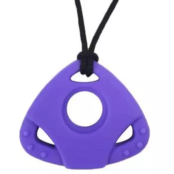 Ожерелье с подвеской Agaphra Mom s Teether Try, фиолетовое, 1 шт., корейские детские товары