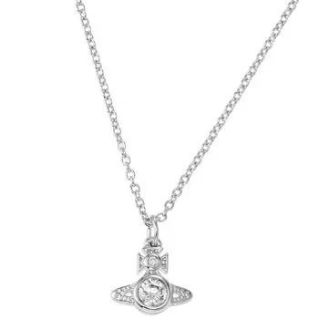 Ожерелье с подвеской London Orb Crystal Silver [Vivienne Westwood] Женское 63020278-02P102 [Товар]
