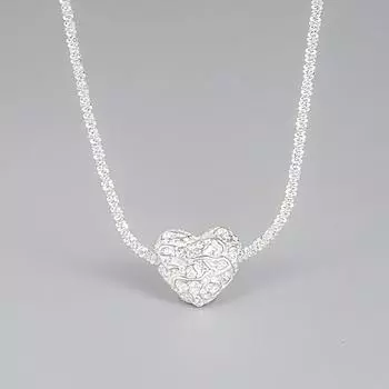 Ожерелье с подвеской Sparkling Love для женщин, летняя нишевая цепочка со звездой, модная цепочка на ключицу