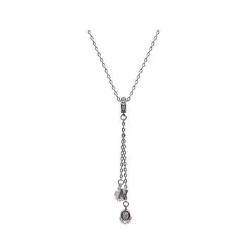 Ожерелье с подвеской в виде буквы NO Tassel Temperament для женщин Niche Sense Simple Collarbone Chain для женщин