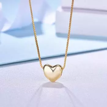 Ожерелье в форме сердца Peach Love для женщин, японское и корейское, простое и модное, темпераментное, короткая подвеска, цепочка на ключицу и шею