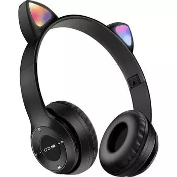 P47 Bluetooth 5.0 Головные уборы Наушники Новые кошачьи уши Стерео складные наушники большой емкости Мобильный телефон Компьютерные игры Спортивная музыка Беспроводная гарнитура