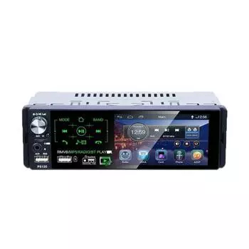 P5130 4,1-дюймовый автомобильный радиоприемник, Bluetooth-совместимый MP5-плеер с сенсорным экраном и камерой заднего вида with 4-LED