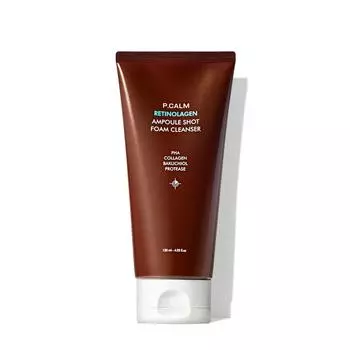 P.CALM Retinolagen Ampoule Shot Пенка для умывания, 120 мл