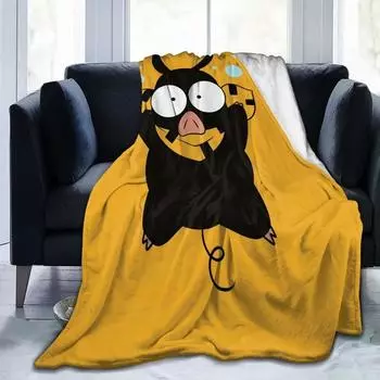 P-Chan Ryoga Hibiki From Ranma Throw Blanket Customizable Warm Camping AntiPilling 30x40in