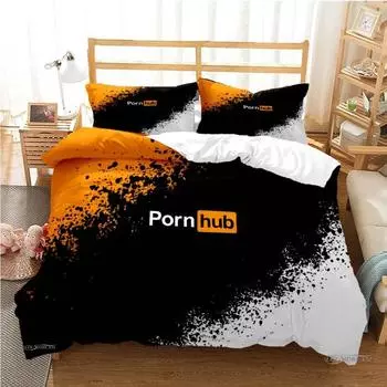 P-Porn H-hub Fashion Tread All Season Duvet Cover Комплект постельного белья Мягкий пододеяльник и наволочка для подростка Single/Double/Queen/King US Queen(228x228cm