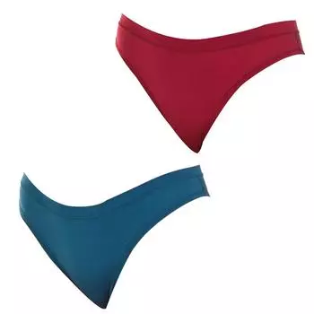 Трусики Pack-2 Body Mouv из эластичной ткани D06W6 женские спортивного и удобного дизайна S разноцветный