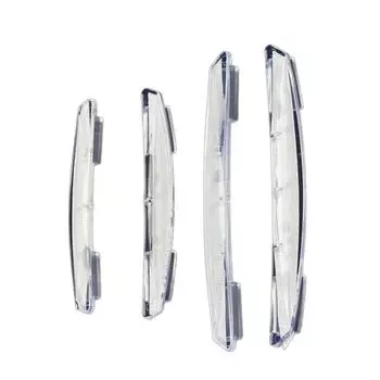 Pack of 4 PVC Car Door Protective Strips Against Scratches & Collisions Car Door Guards Door Safety Strips set чёрный