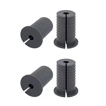 Pack of 4 Starlinks Cable Routing Set for Efficient Wall Installation With Sturdy Plastic Grommets and Drilling Bit серый