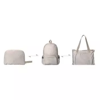 Packable Backpack Polyester Fiber Foldable Waterproof Lightweight Multifunctional Hiking Daypack