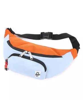 Packing Organizer Fanny Pack Sweat Nylon [Chums] Sax/Orange