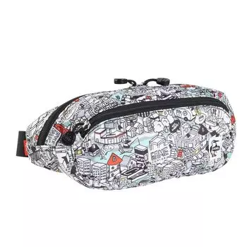 Packing Organizer Recycle Small Oval Waist Pack City [Chums]