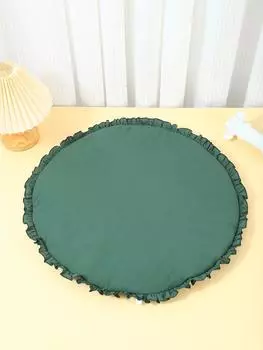 Pad Pet Mat for Pets Cats Dogs and Kittens for Travel or Home, Green, Circular S зелёный