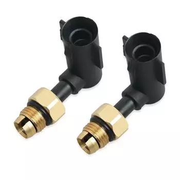 Pair Air Suspension Strut Repair Elbow Fitting For 68084809Aa Dodge Ram 1500