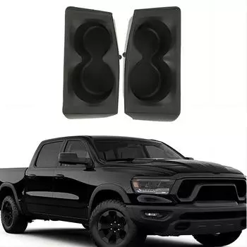 Pair Car Cup Holder Left & Right Door 5YK46TX7AC 5YK47TX7AC For RAM 1500 2019-21