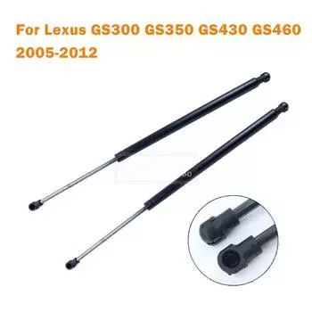 Pair Car Front Engine Hood Lift Supports Shocks Struts Rods Arm Bars 534500W071 For Lexus GS300 GS350 GS430 GS460 2005-2012 CN