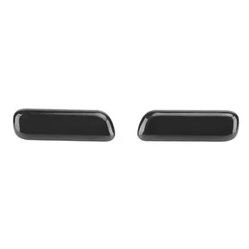 Pair of Headlight Washer Nozzle Cover Cap Crack Resistant Seamless Fit 8264A027 for Pajero Shogun 20