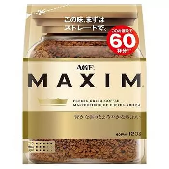 Пакет AGF Maxim 120 г x 12 пакетов