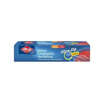 Пакет для заморозки Albal Ultra-Zip, 2 размера, 20 шт.
