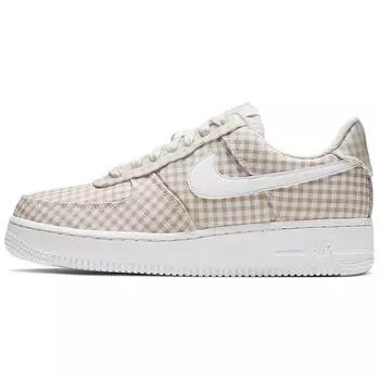 Пакет Nike Air Force 1 Low QS Gingham — бежевые женские кроссовки Tan BV4891-101