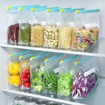 Пакеты для хранения пищевых продуктов Ziplock в холодильнике 20 small pieces