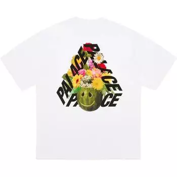 Palace Футболка P-3 Punch белая унисекс P27TS008 S
