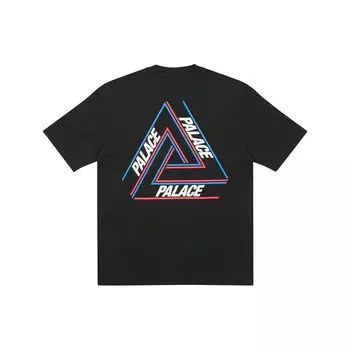 Palace Футболка унисекс «Basic A Tri-Ferg», черная P20TS002 L