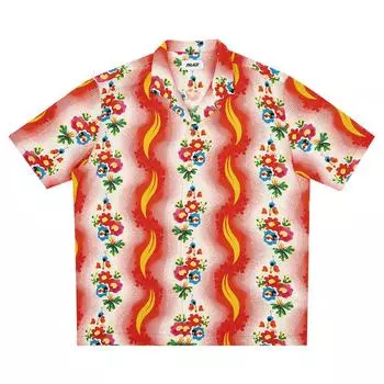 Palace High Wave Shirt Red Unisex Tops P26SHT022