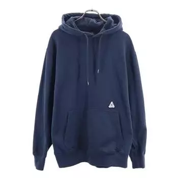 PALACE Long sleeve Sweatshirts L Navy system pullover sweatshirt Men s Used