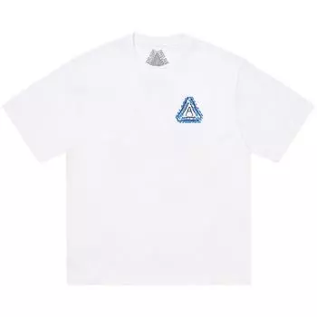 Palace P3 Lean футболка белая унисекс топы P28TS043 L