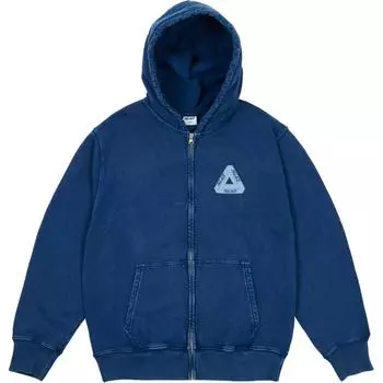 Palace Pigment Wash Tri-Ferg Hood Темно-синие топы унисекс Синий P26CS096