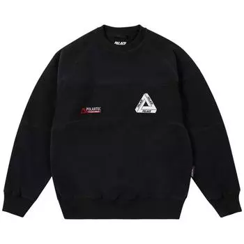 Palace Polartec 200 Crew Черный унисекс Топы P27CS205 XL