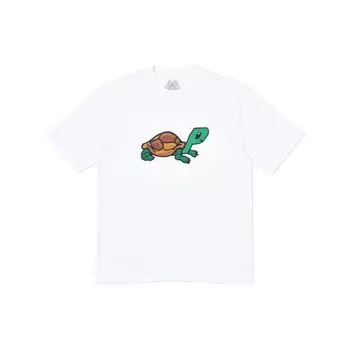 Palace Футболка фиолетовая, белая, унисекс, топы P16TS062 M
